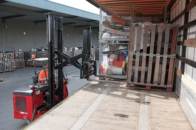 Truck Mounted Forklift With Mast TMF