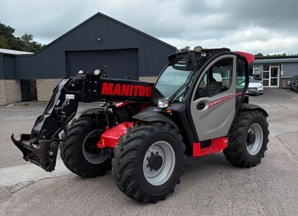 Northern Approved Used Manitou 2021 MLT730-115V Agri Farm Telehandler 1 2021 Manitou MLT 730-115V Telescopic Handler - Image 1